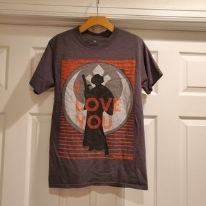 Star wars Leia couples t shirt